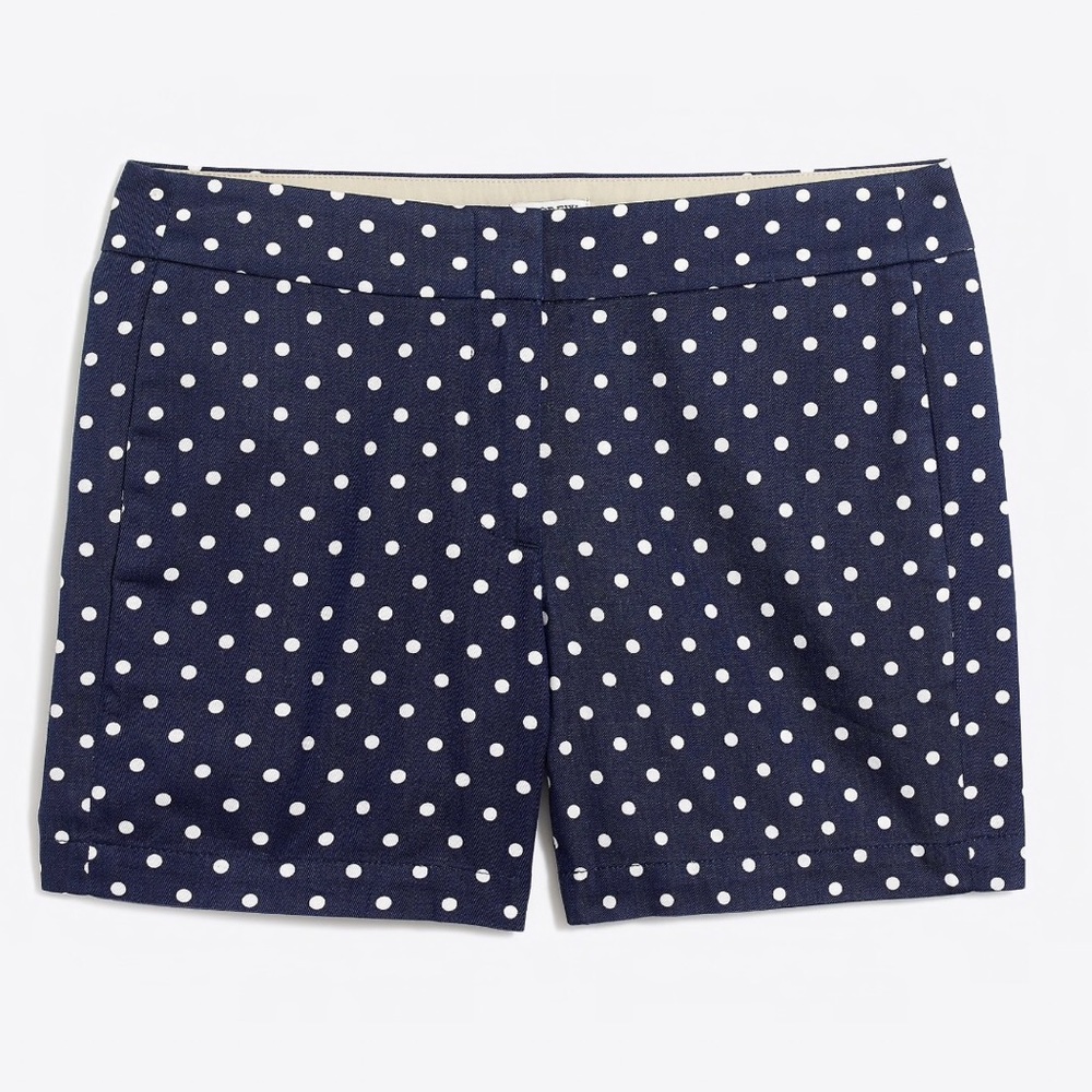 J Crew Polka Dot Shorts